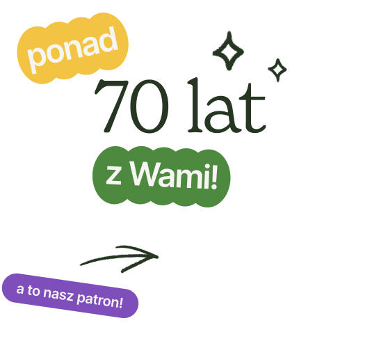 70 lat - ilustracja